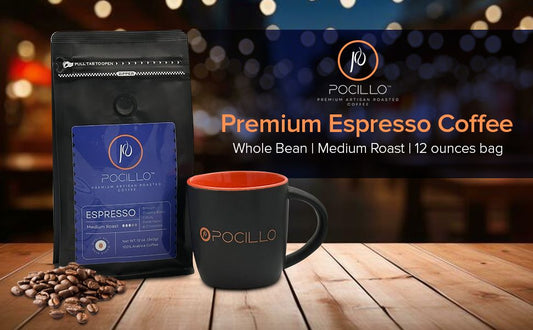 Experience the Art of Coffee with POCILLO's Whole Bean Espresso