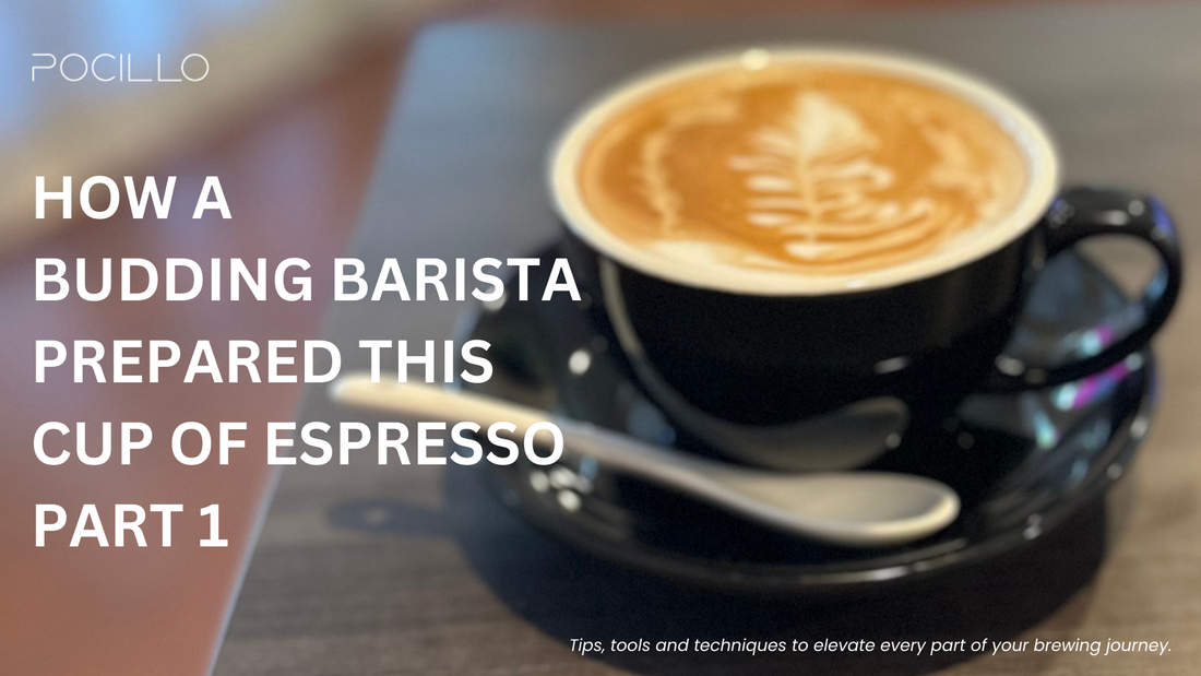 How a Budding Home Barista Prepared This Cup Of Espresso (Part 1)