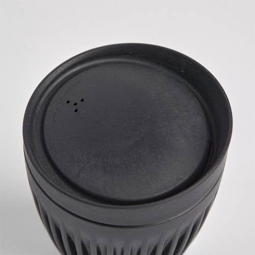HuskeeCup Reusable and Sustainable Cup & Lid - Lid charcoal