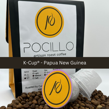 Pocillo Artisan Roast Papua New Guinea Coffee K-Cups - 10 Pack