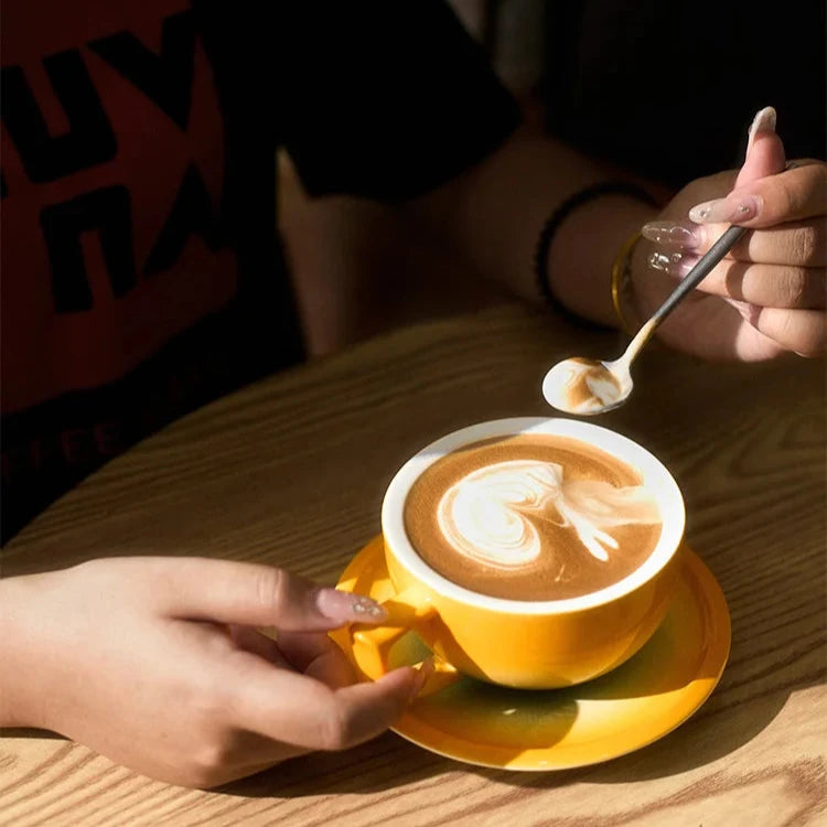 POCILLO Stainless Steel Espresso Stirring Spoon – Enhance Flavor with Precision Mixing - POCILLO