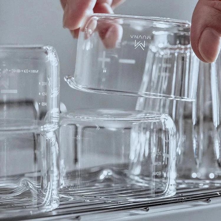 Espresso Shot Glass with Measuring Scale - Barista Grade