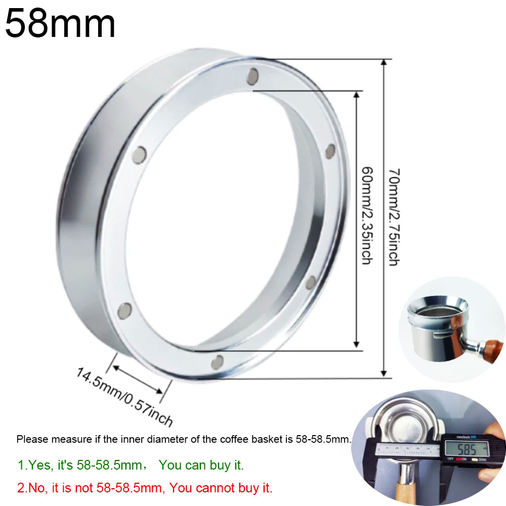 6 Magnet Espresso Dosing Ring - POCILLO