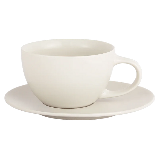 MHW-3BOMBER 300ml Latte Mugs Ceramic Saucer | Cappuccino Latte Art Cup set - POCILLO