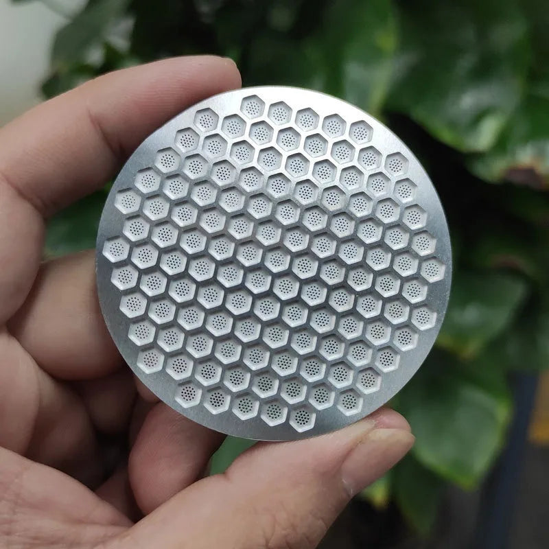 Espresso Puck Screen Coffee Filter 51mm 53.5mm 58.5mm Reusable Holder 0.8mm For 51mm 54mm 58mm Portafilter Barista Accessories - POCILLO