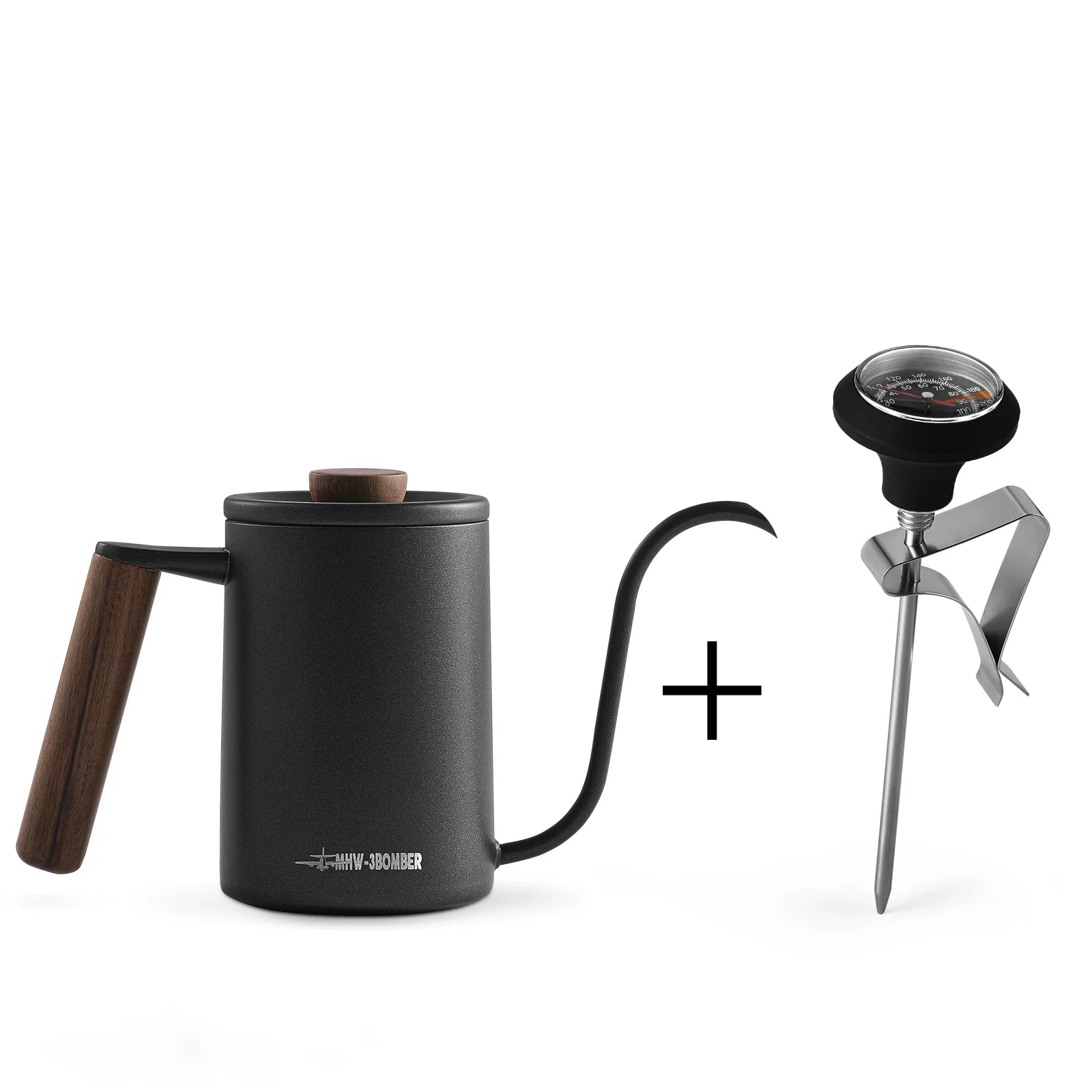 MHW-3BOMBER Pour Over Coffee Kettle 400ml/600ml Stainless Steel - POCILLO