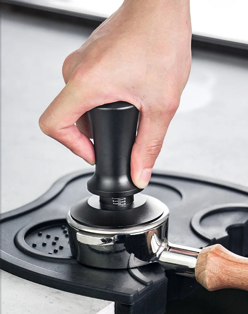 Spring-Balanced Fixed Force Coffee Tamper - POCILLO
