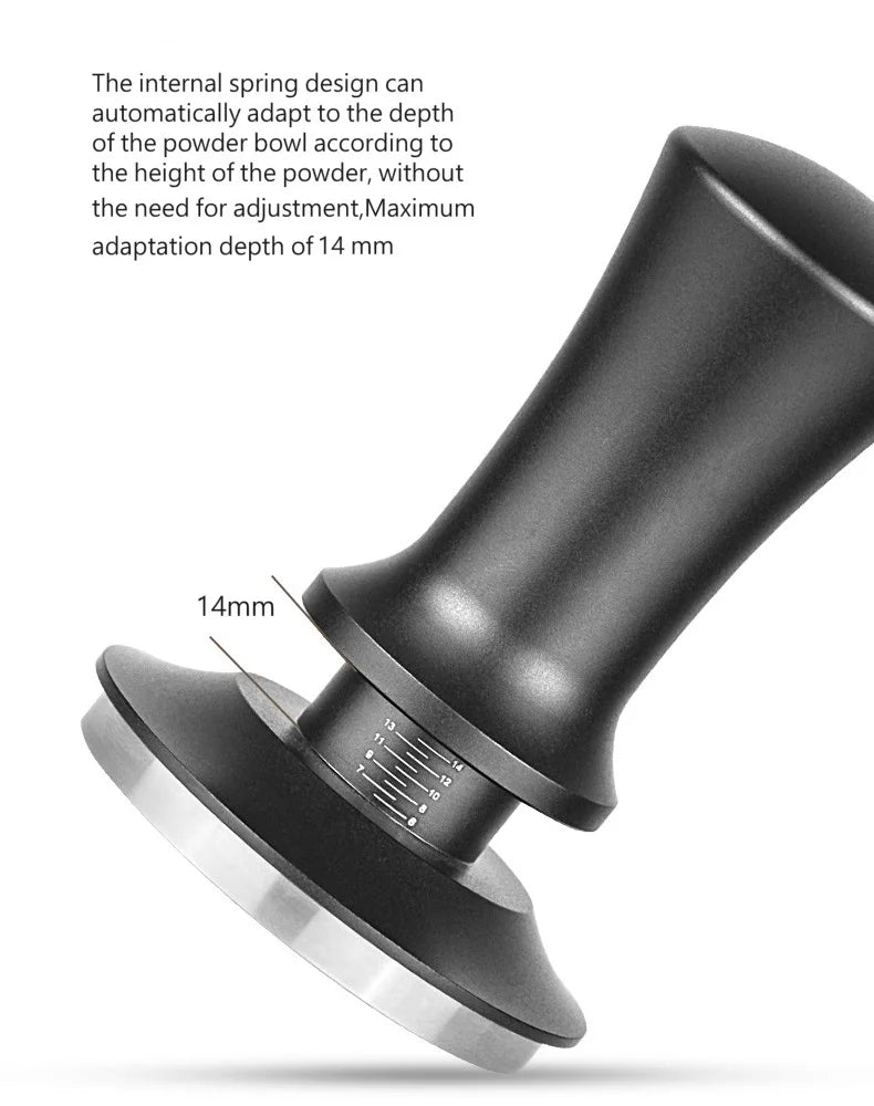 Spring-Balanced Fixed Force Coffee Tamper - POCILLO