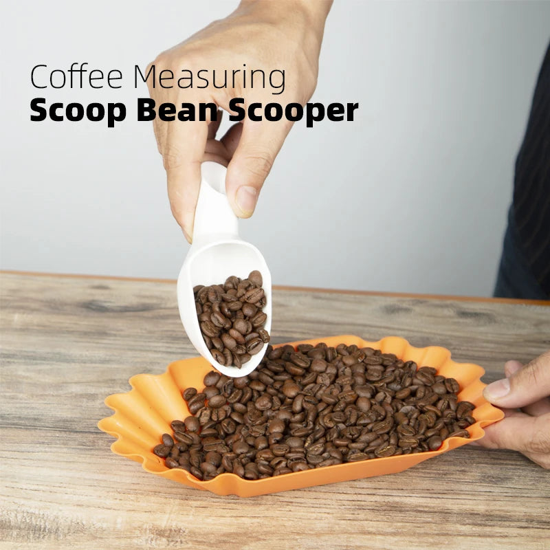 Ceramic Coffee Measuring Shovel Coffee Measure Scoop for Weighing and Filling Coffee Beans Coffee Grounds Barista Tools - POCILLO