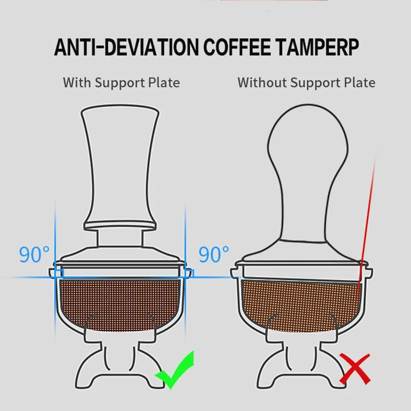 Calibrated Coffee Tamper for Delonghi and Breville Espresso Makers - POCILLO
