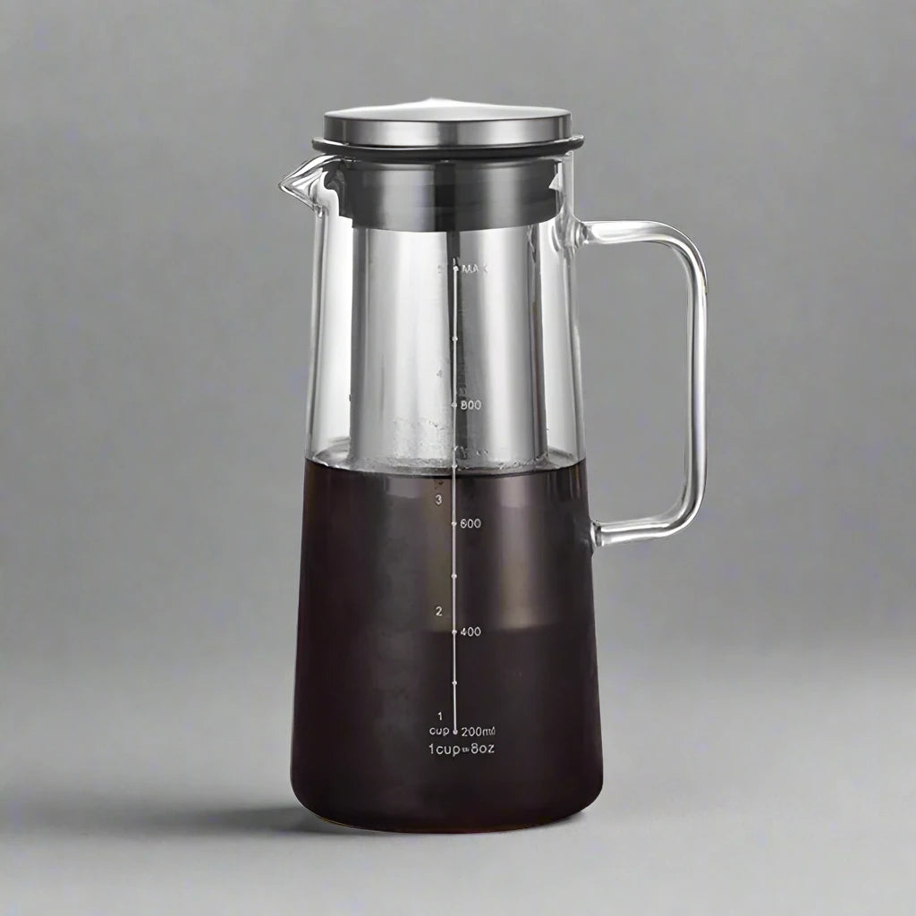 Airtight Cold Brew & Tea Infuser – Fresh Flavor Locked In - POCILLO