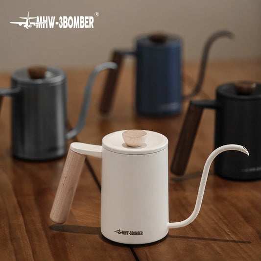 MHW-3BOMBER Pour Over Coffee Kettle 400ml/600ml Stainless Steel - POCILLO