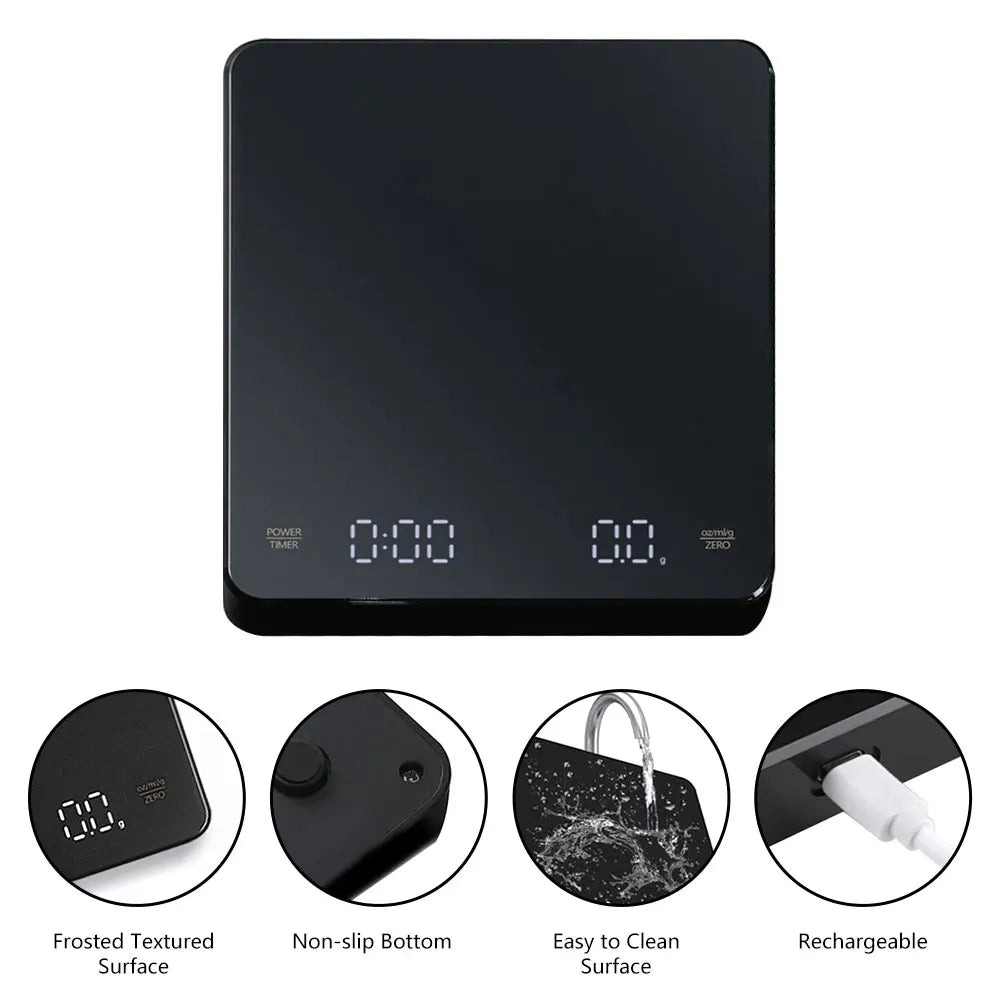 POCILLO Digital Coffee Scale with Timer - POCILLO