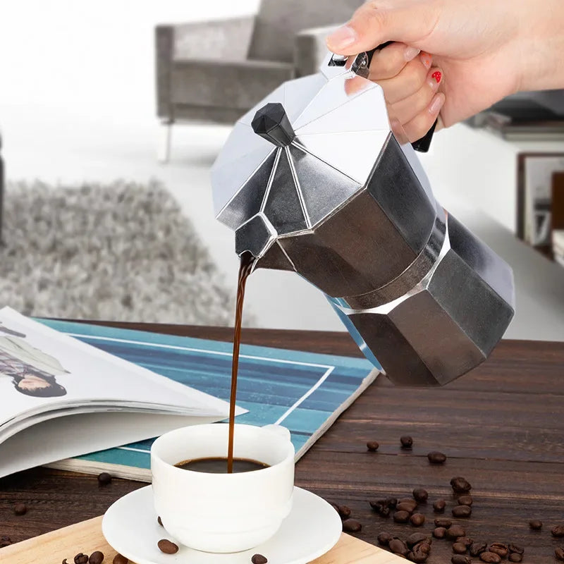 Aluminum Octagonal Moka Pot - POCILLO