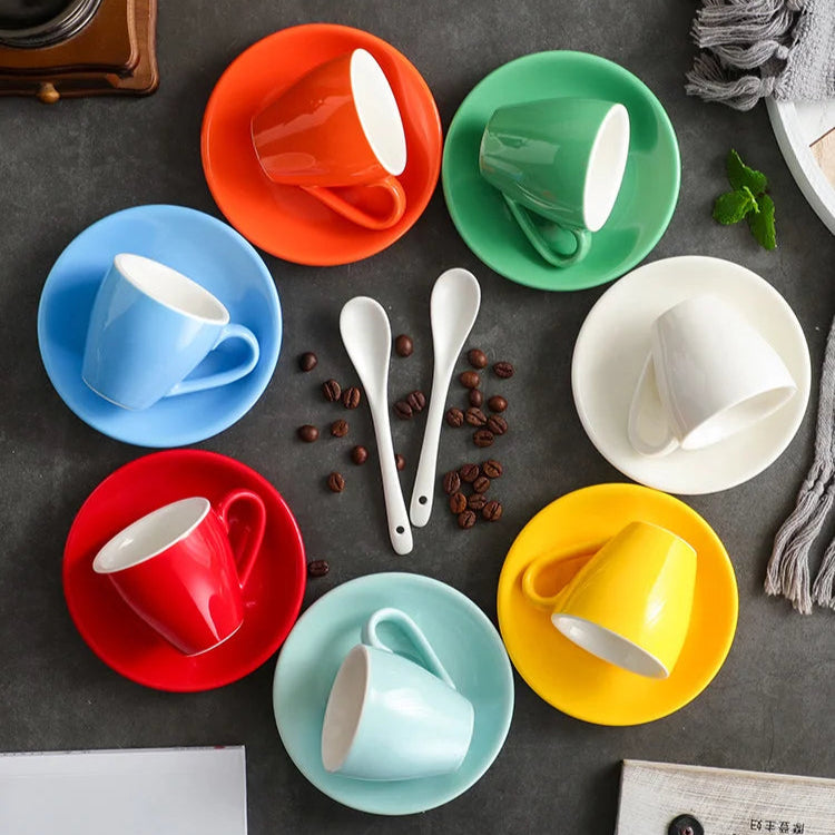 Pocillo Demitasse Cup and Saucer Set (80ml) - POCILLO