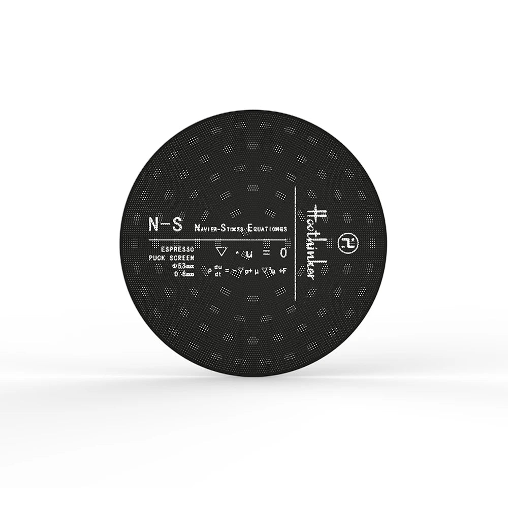 Titanium-Coated Espresso Puck Screen – Titanium Coating