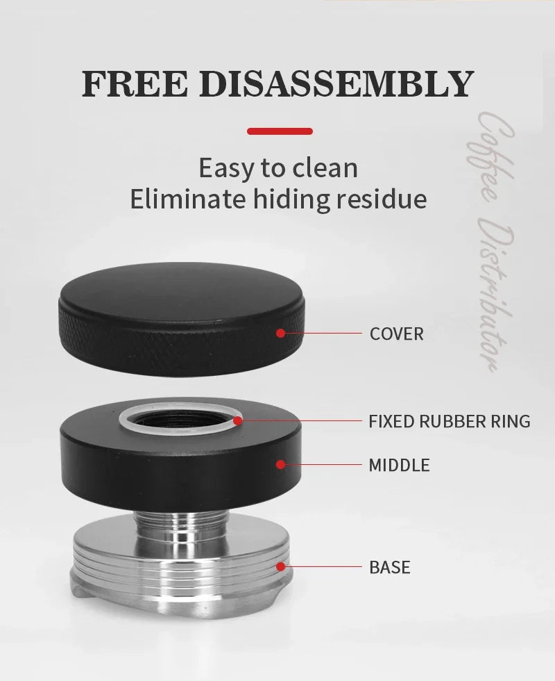 Calibrated Coffee Tamper for Delonghi and Breville Espresso Makers - POCILLO