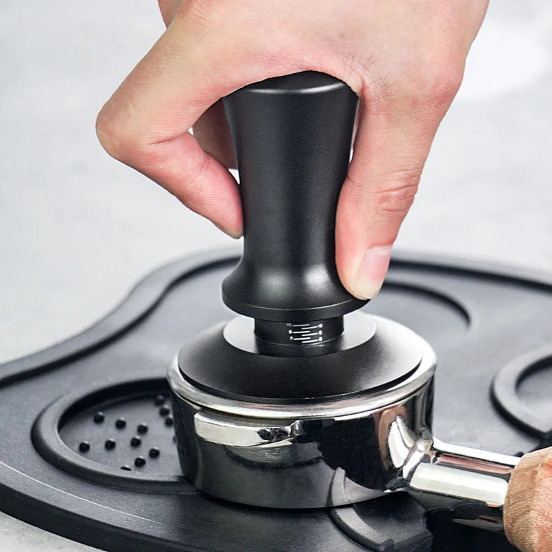 Spring-Balanced Fixed Force Coffee Tamper - POCILLO