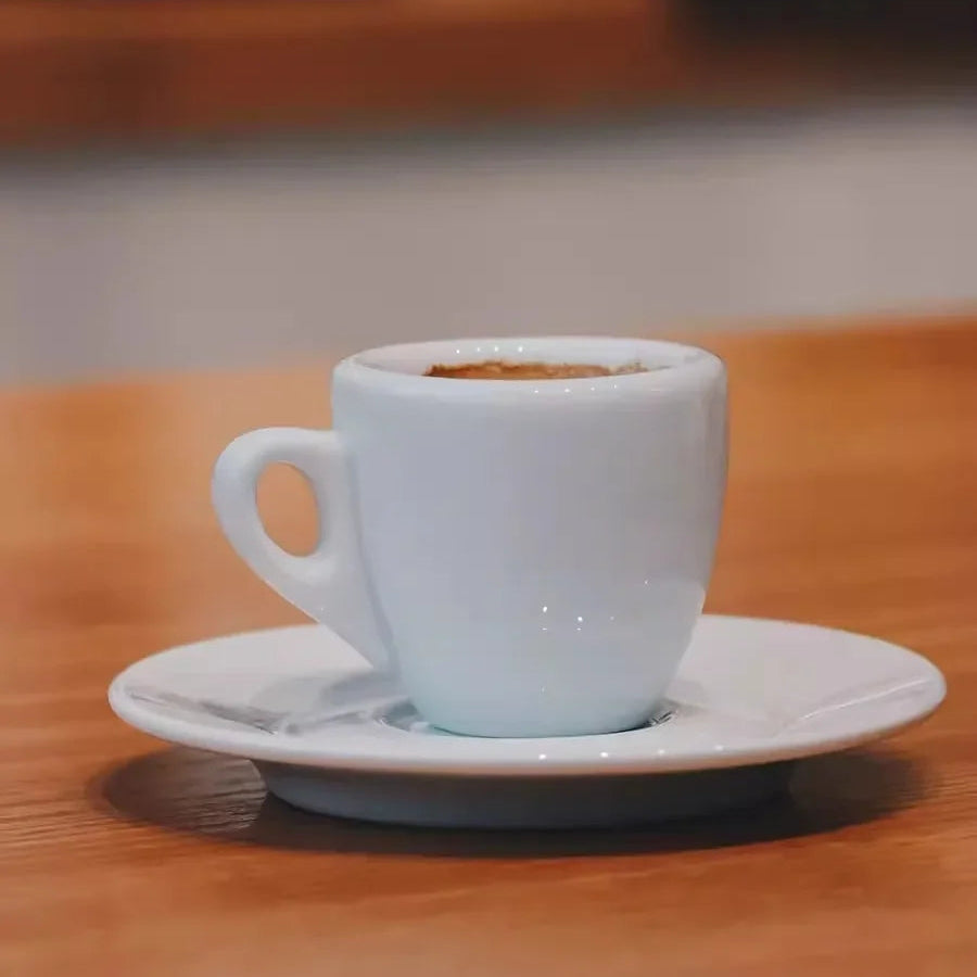 Professional Level Nuova Point Espresso Cups Saucer Set