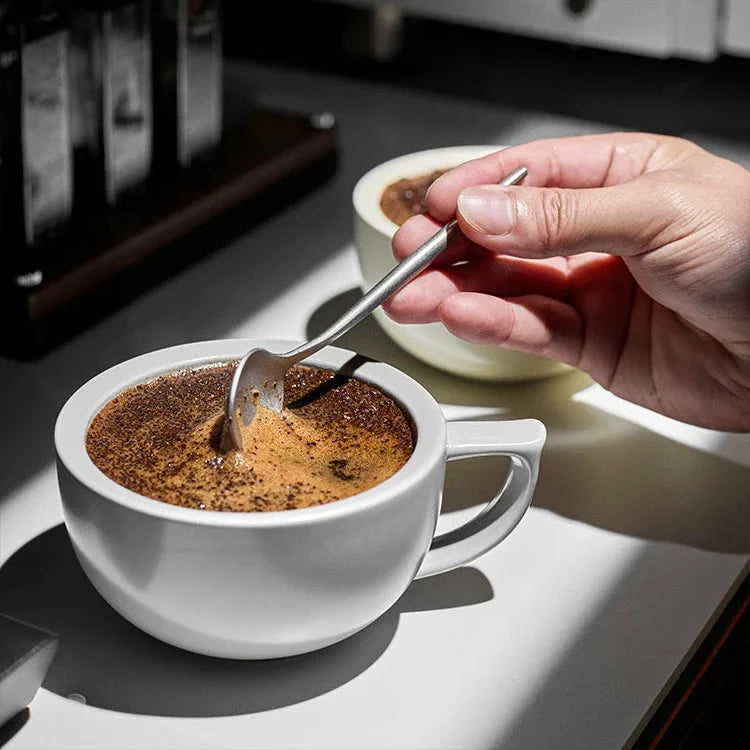 POCILLO Stainless Steel Espresso Stirring Spoon – Enhance Flavor with Precision Mixing - POCILLO