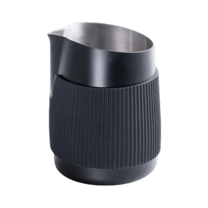 Coffee Frothing Pitcher with Anti-Scald Silicone Sleeve - POCILLO