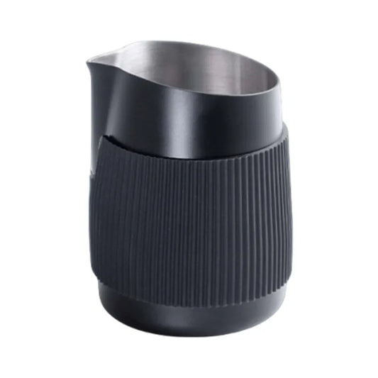 Coffee Frothing Pitcher with Anti-Scald Silicone Sleeve - POCILLO
