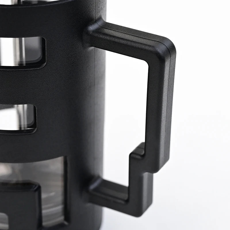 French Press Kettle 350ml 10oz. Heat-Resistant Glass Coffee/Tea Pot With Filter Screen - POCILLO