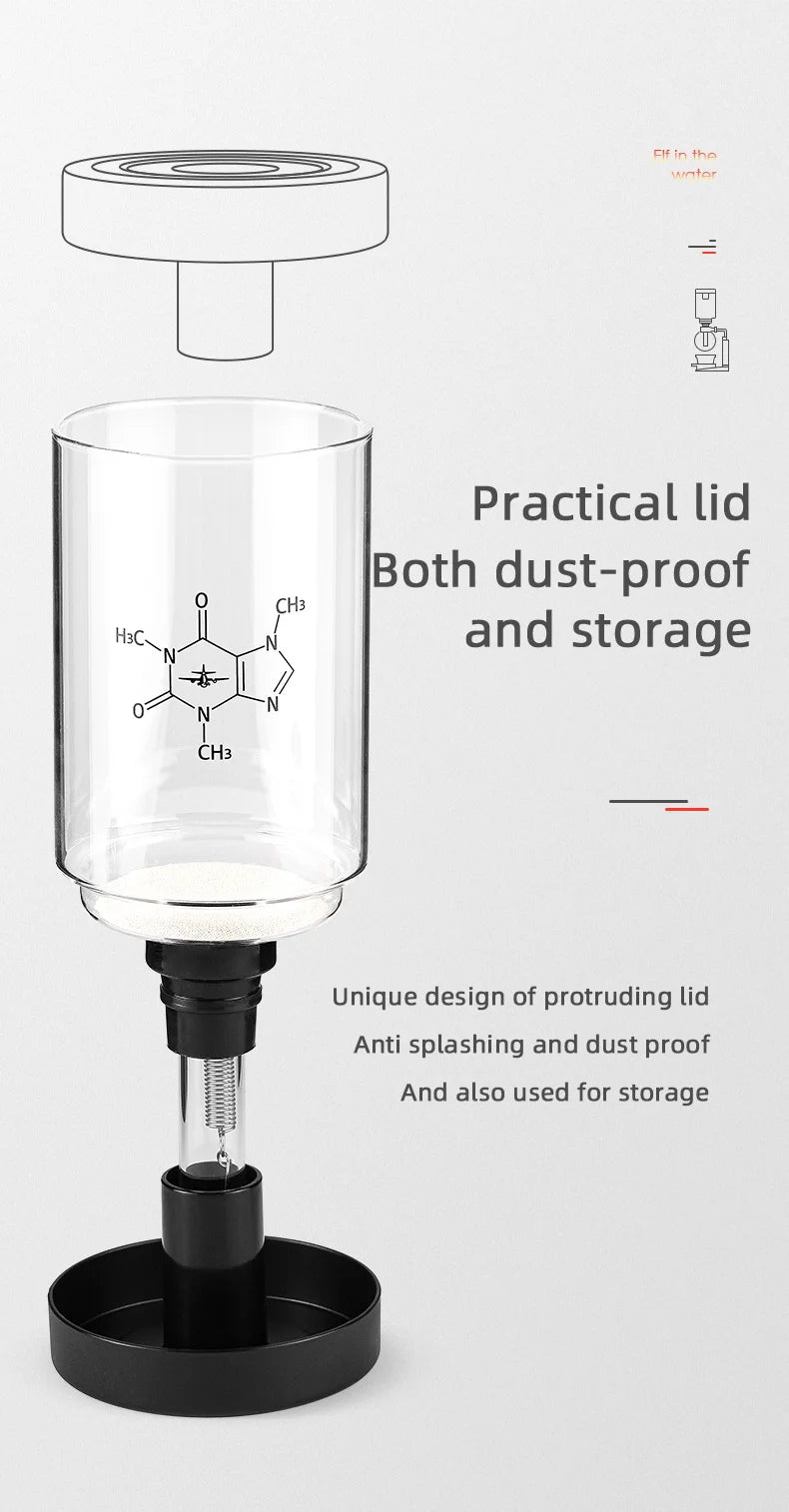 MHW-3BOMBER Coffee Siphon Pot Set - POCILLO