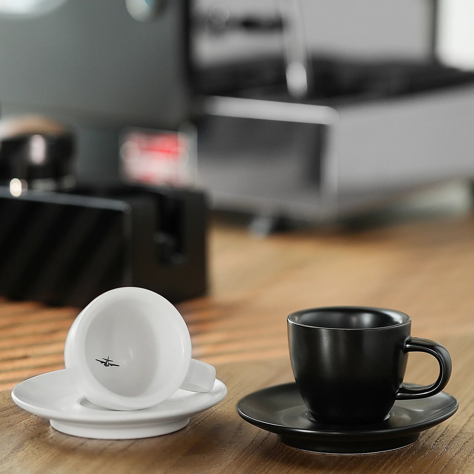 MHW-3BOMBER Espresso 80ml Ceramic Cup and Saucer | POCILLO | Demitasse - POCILLO