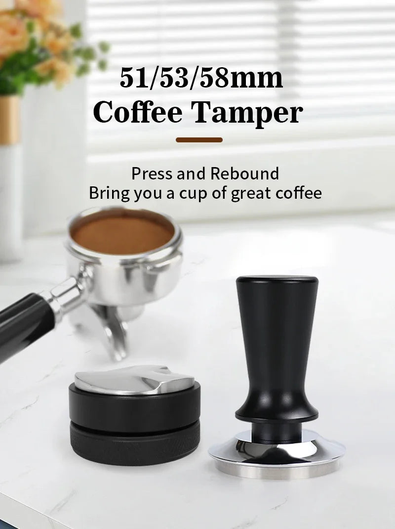 Calibrated Coffee Tamper for Delonghi and Breville Espresso Makers - POCILLO