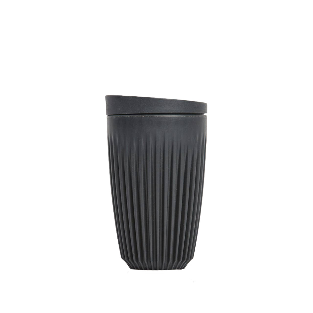 HuskeeCup Reusable and Sustainable Cup & Lid - Charcoal