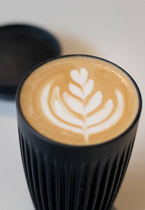 Huskee - 12 oz HuskeeCup & Lid Charcoal - POCILLO